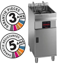 Friteuse électrique sur coffre - 15-18 litres - Valentine - EVOC400