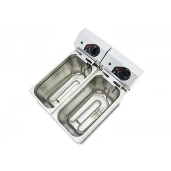 Friteuse Professionnelle Electrique Double EVOLUTION sans Robinet 4,4 kw - Arilex