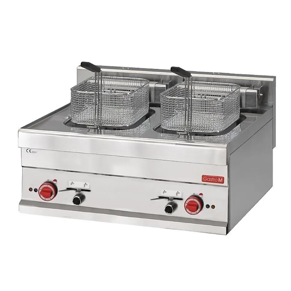 Friteuse Professionnelle électrique - 2 x 10 Litres - Gastro M