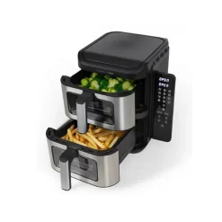 Friteuse sans huile 2 x 5.5l 2800w Livoo DOC344CO livoo x marmiton