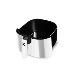 Friteuse Sans Huile De 6.5l 8 Programmes Airmed6 White De Kitchencook