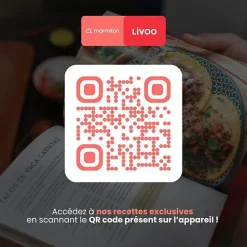 Friteuse sans huile 8l 1700w Livoo DOC343CO livoo x marmiton