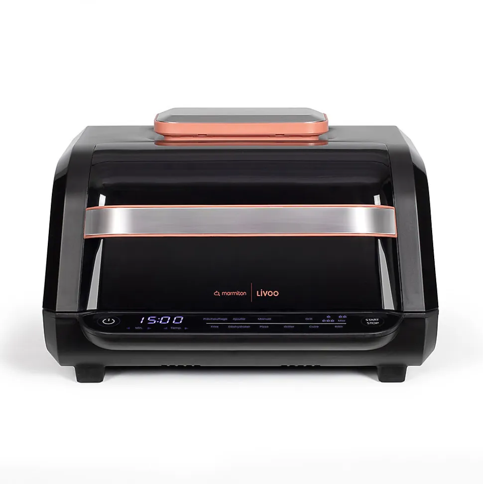 Friteuse sans huile 6l 1700w noir Livoo DOC305 air fryer grill