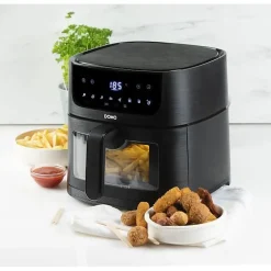 Friteuse sans huile 6l 1500w noir Domo DO540FR