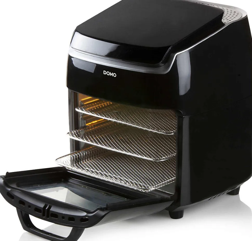 Friteuse sans huile 10l 1800w noir Domo DO534FR deli fryer four