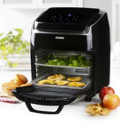 Friteuse sans huile 10l 1800w noir Domo DO534FR deli fryer four