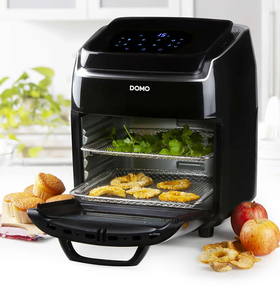 Friteuse sans huile 10l 1800w noir Domo DO534FR deli fryer four