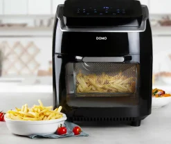 Friteuse sans huile 10l 1800w noir Domo DO534FR deli fryer four