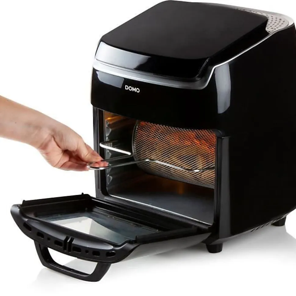 Friteuse sans huile 10l 1800w noir Domo DO534FR deli fryer four