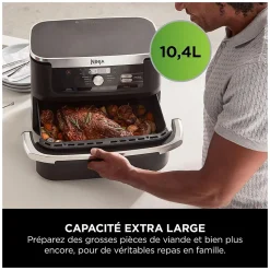 Friteuse sans huile 10.4l 2470w noir Ninja AF500EU foodi flex