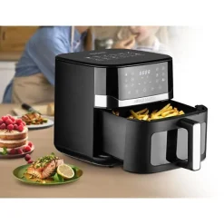 Friteuse sans huile 10l 1800w noir Arthur Martin AMPAF1800 airfryer