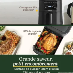 Friteuse sans huile 2000w Cuisinart AFS8OBLE