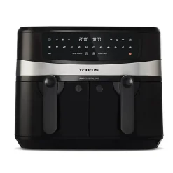 Friteuse sans huile 2600w noir Taurus AIR FRY DIGITAL DUO