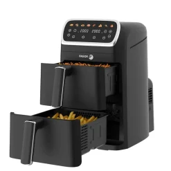 Friteuse sans huile 2x4l 2600w noir Fagor FG7503