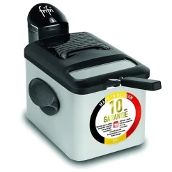 Friteuse semi-professionnelle FRIFRI Duofil - 3,5 L - 3200 W - Gris - 1 kg