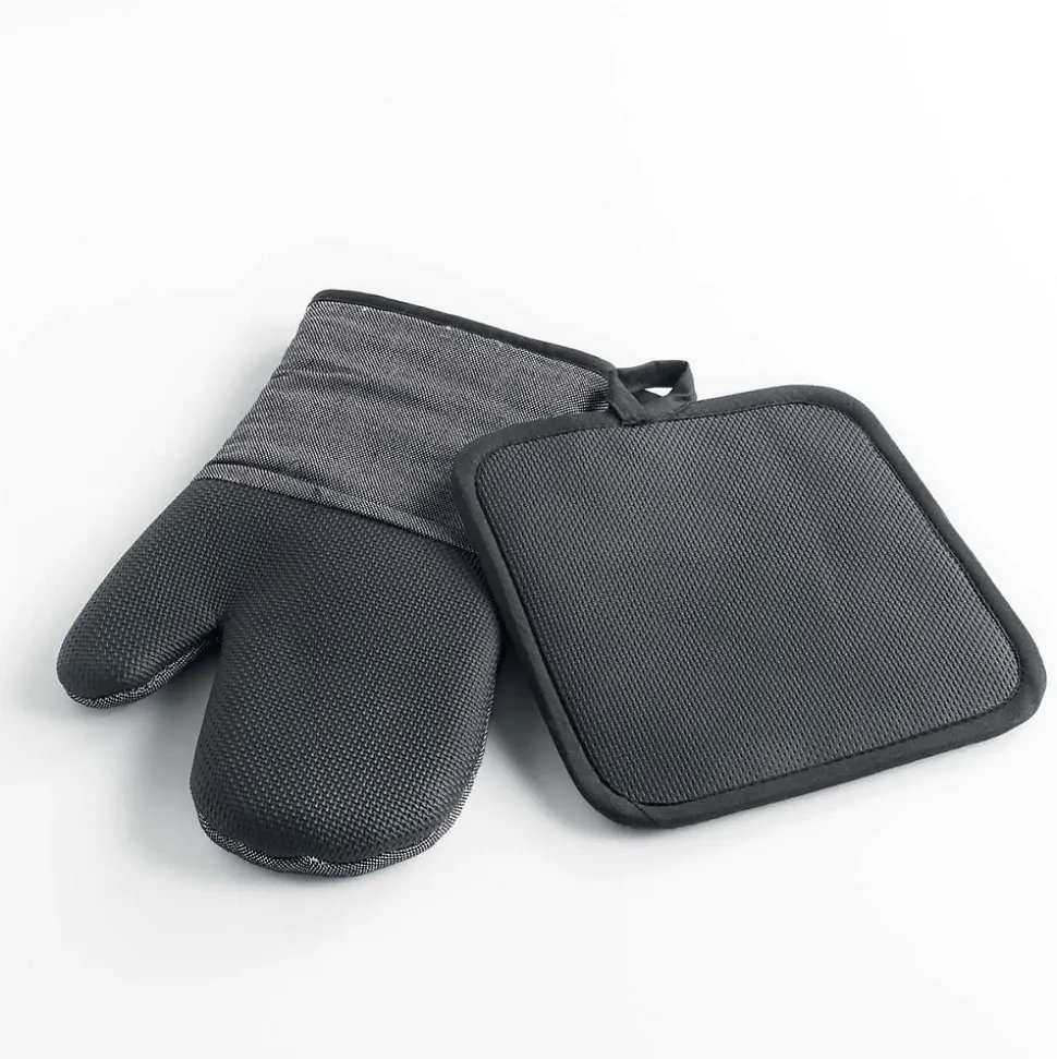 Gant & Manique Chambray "Harold" 18x28cm Gris