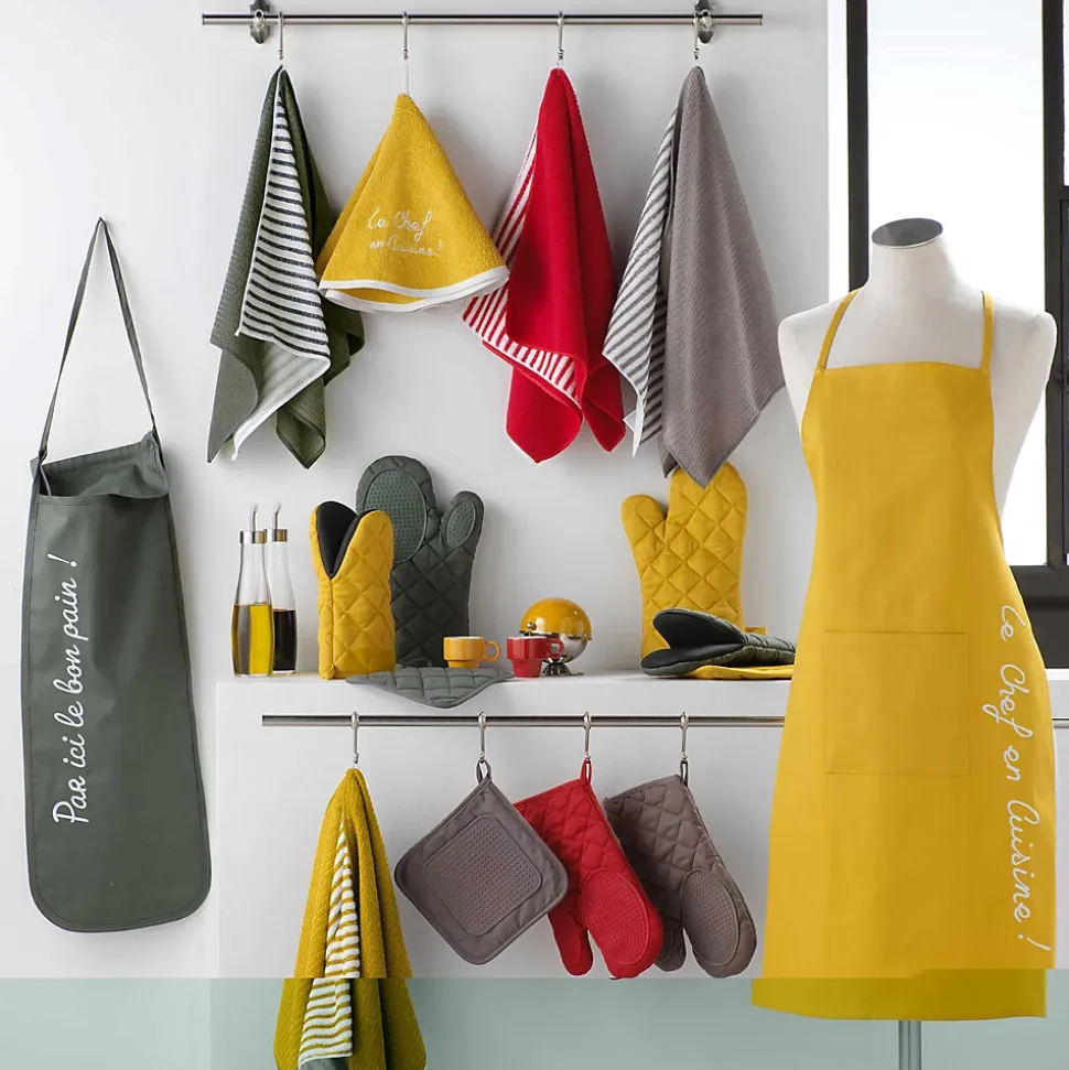 Gant de cuisine avec protection silicone Cuistot