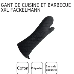 Gant de cuisine et barbecue XXL 48 cm Fackelmann BBQ Edition
