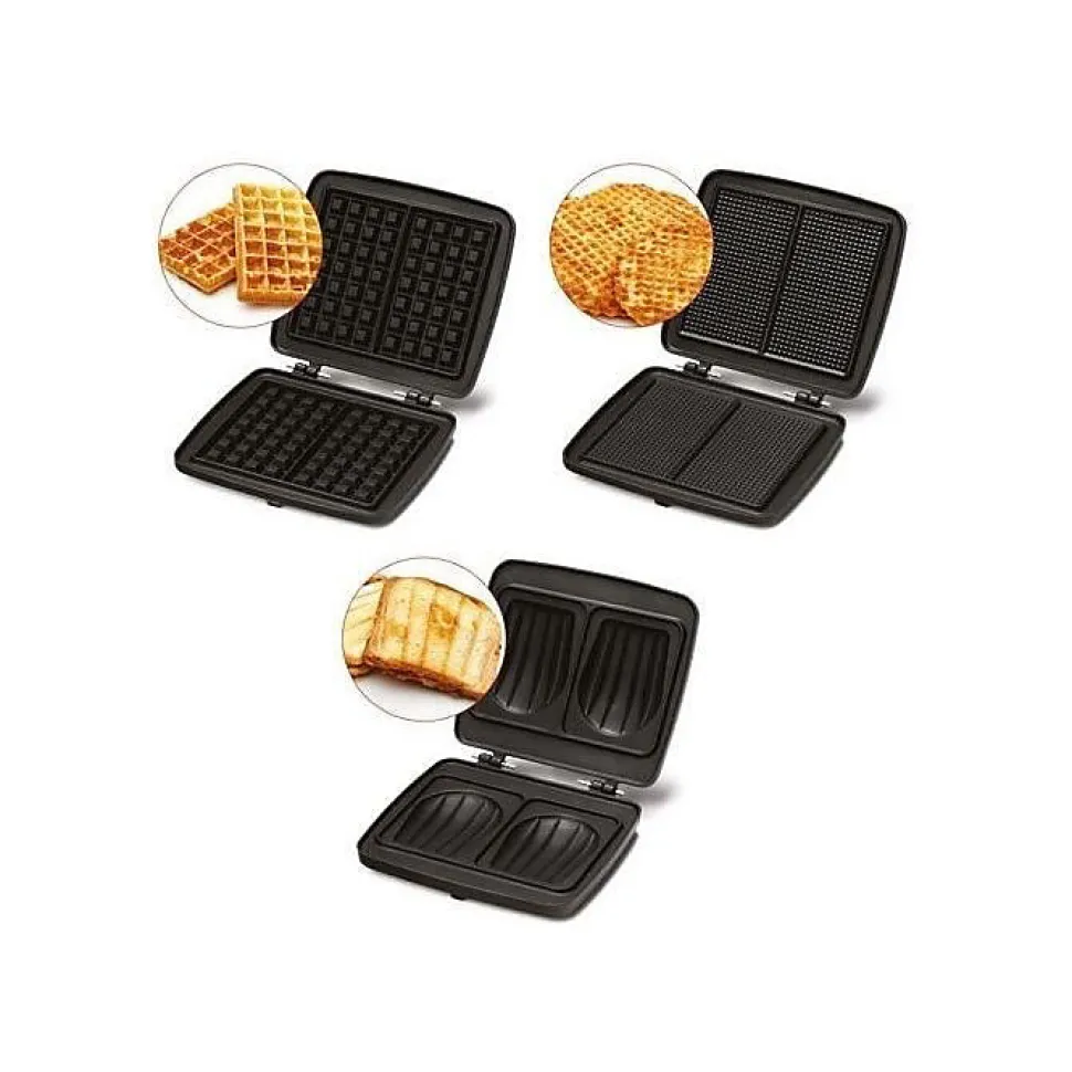 Gaufrier + croque + gaufrettes - FRIFRI - FRI022824512BLP - 1200W - Cool Touch