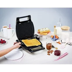 Gaufrier - LAGRANGE - 019424 - 1200 W - Plaques en fonte - Revêtement antiadhésif