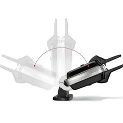 Gaufrier - LAGRANGE - 39624 - Noir - Revêtement antiadhésif - Fonction sandwichs