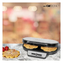 Gaufrier 2 plaques Caltronic WA 3745 Noir