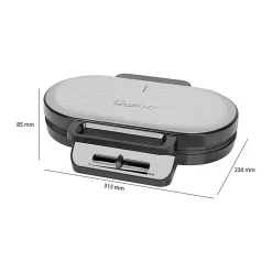 Gaufrier 2 plaques Caltronic WA 3745 Noir