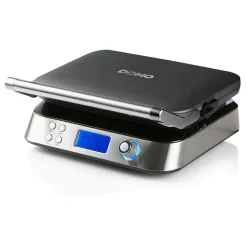 Gaufrier 1600 w inox/noir Domo DO9219W waffle genius