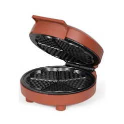 Gaufrier coeur 1000w rouge Livoo DOP255R