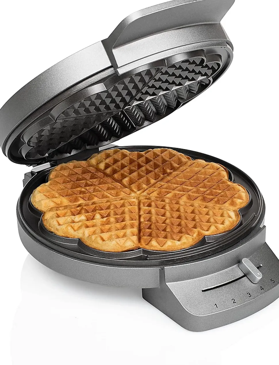 Gaufrier cœur 5 gaufres 1200 W antiadhésif