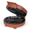 Gaufrier Cœur Livoo 1000 W, 5 gaufres cœur, Rouge