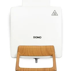 Gaufrier électrique DOMO DO9274W 1400W 2 gaufres XXL blanc céramique