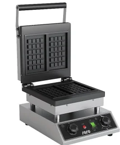 Gaufrier électrique gaufre type liège avec 2 empreintes - L2G