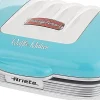 Gaufrier électrique vintage bleu 700W