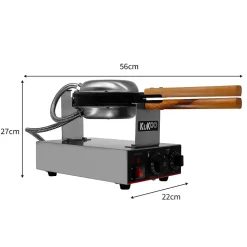 Gaufrier Rond Cuisine Commercial