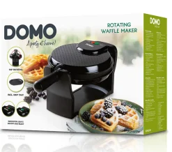 Gaufrier rotatif - DOMO - DO9223W - 1000 W - Noir