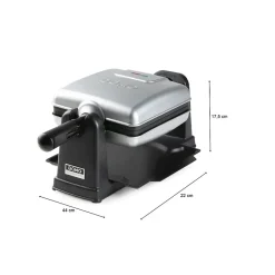 Gaufrier rotatif 1400w inox/noir Domo DO9272W