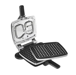 Gaufrier réversible - LAGRANGE - 39426 - 2 gaufres - 2 croque-monsieur - Antiadhésif double couche