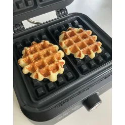 Gaufrier 1500w noir Little Balance 8652 maxi-speed 1500 vintage