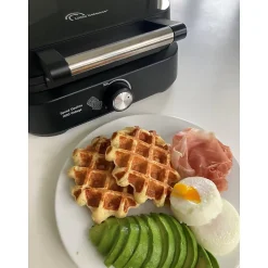 Gaufrier 1500w noir Little Balance 8652 maxi-speed 1500 vintage