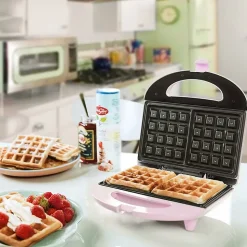 Gaufrier 700w rose Bestron ASW401P sweet dreams