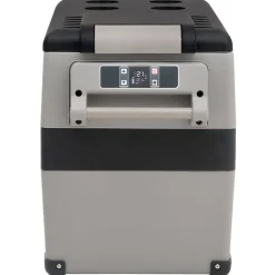 Glacière avec poignée et adaptateur noir et gris 35 L PP et PE