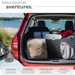 Glacière électrique chauffante et réfrigérante 25L