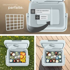 Glacière électrique chauffante et réfrigérante 25L