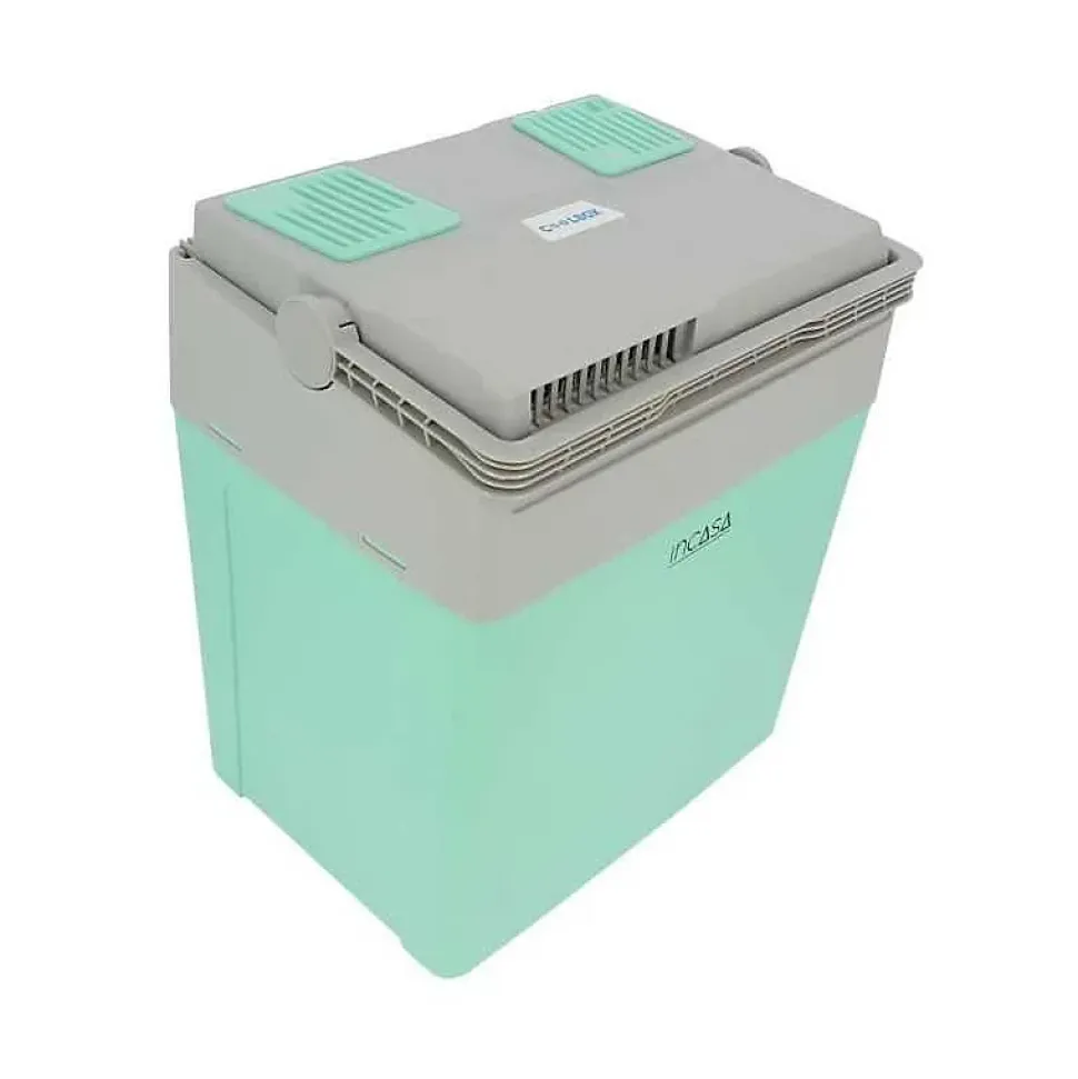Glacière thermoélectrique INCASA 23 L mint green poignée rabattable