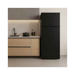 GLEM Réfrigérateur 2 portes 212 litres - GRF170BK