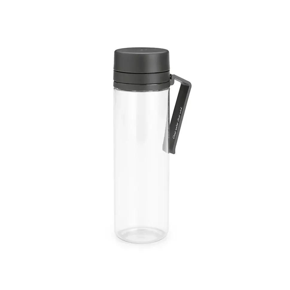 Gourde avec filtre Brabantia Make & Take gris foncé 0,5 L