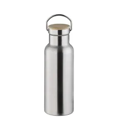 Gourde Isotherme en inox avec bouchon poignée - 0,5 Litre