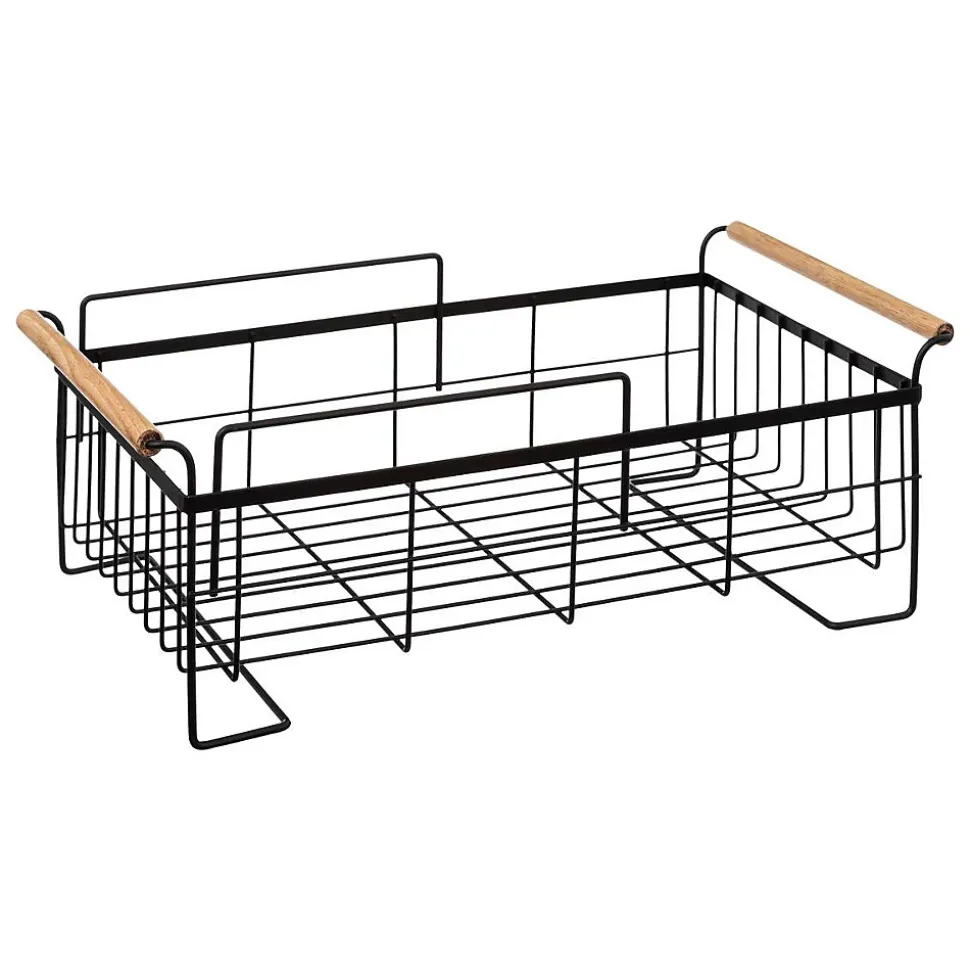 Égouttoir 2 niveaux en métal Blackwood - Noir- 5five