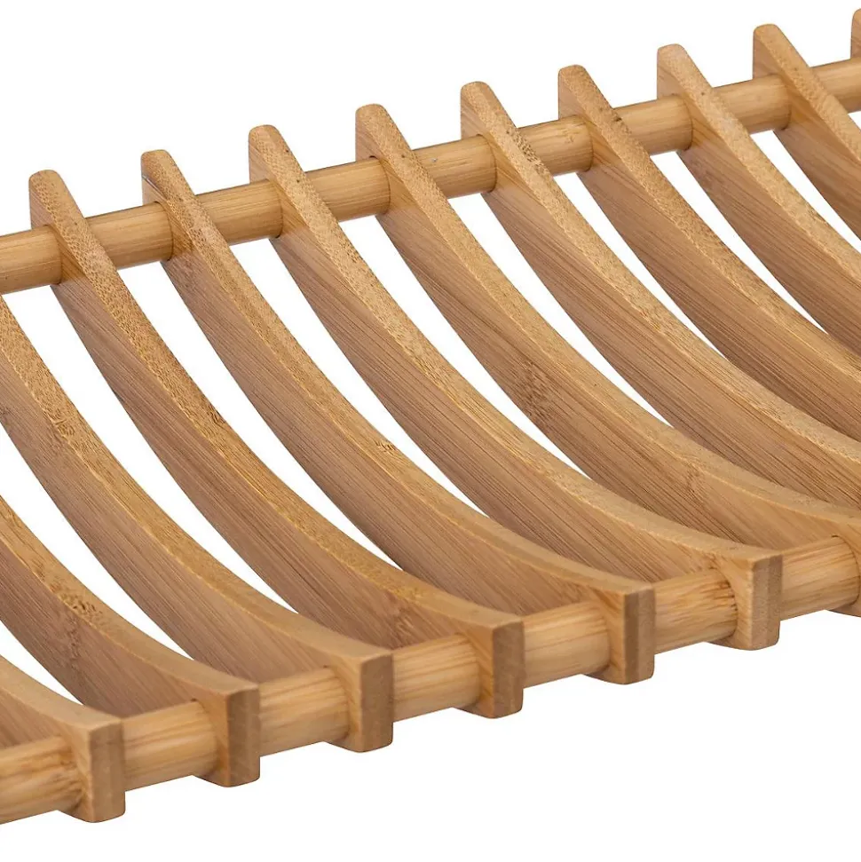 Égouttoir 2 niveaux et couverts Bambou - 5Five